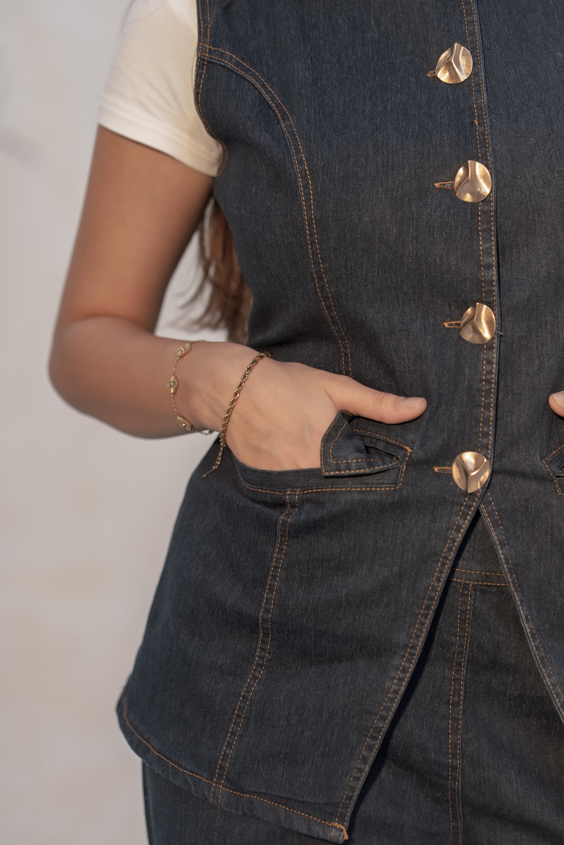 Blue Belle Denim Set