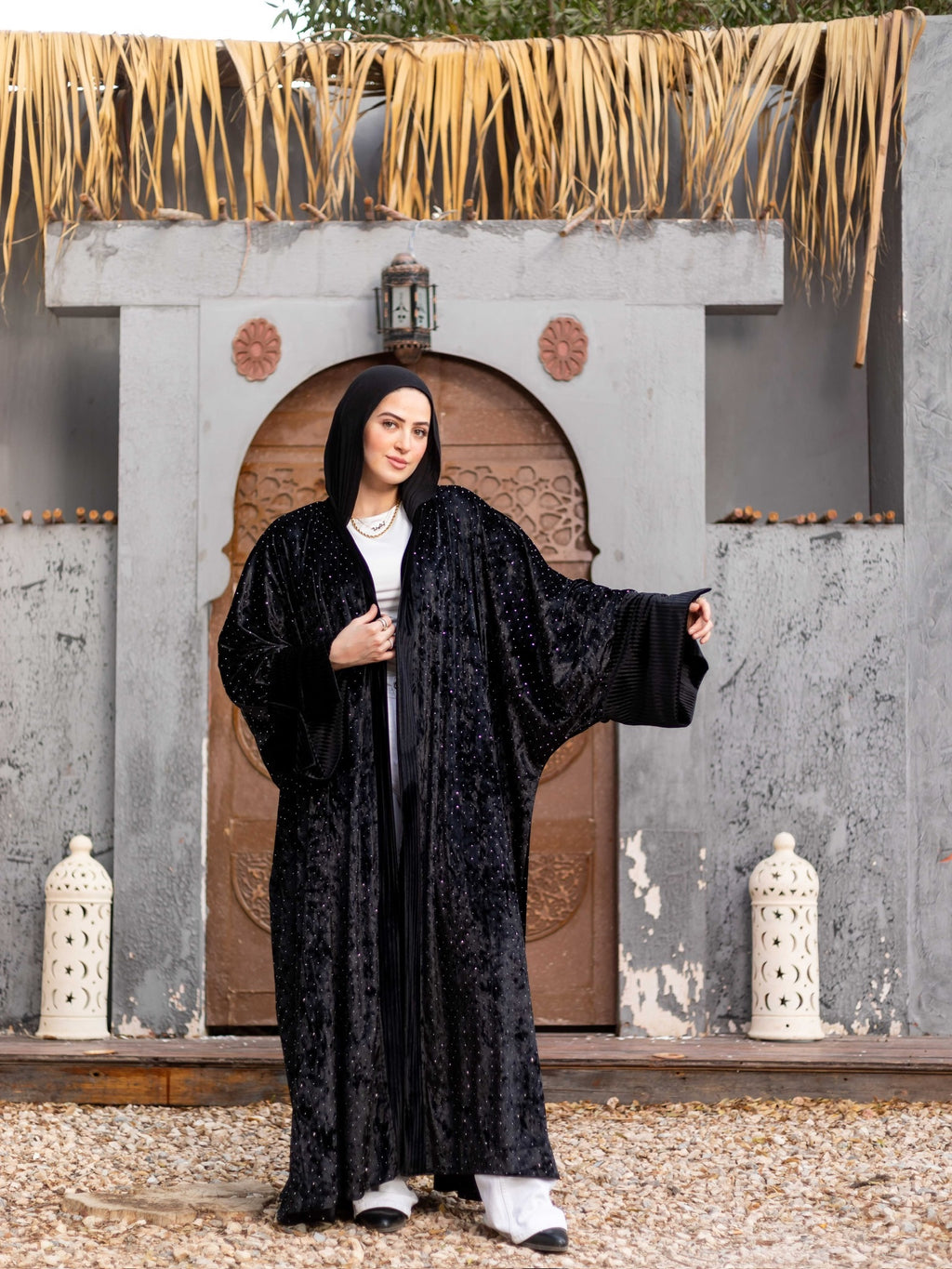 Layali Kaftan Black