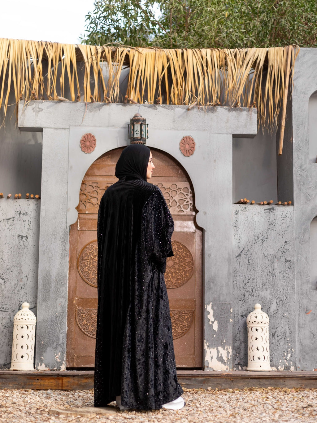 Layali Kaftan Black