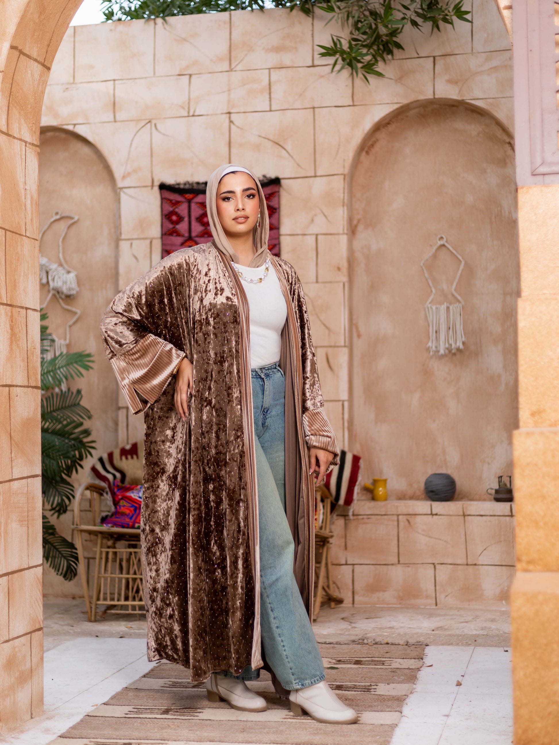 Layali Kaftan mocha