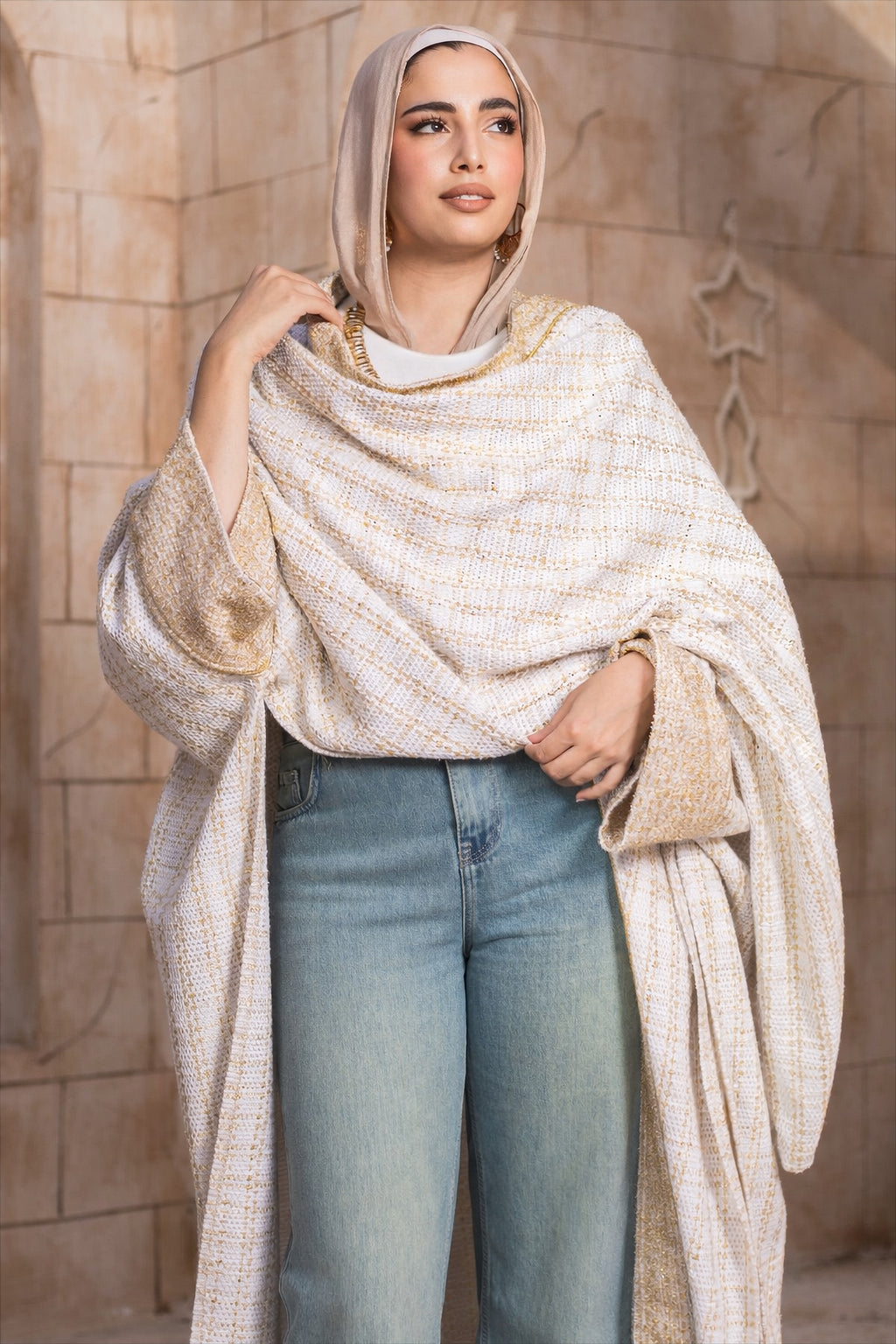 Golden Pearl Kaftan